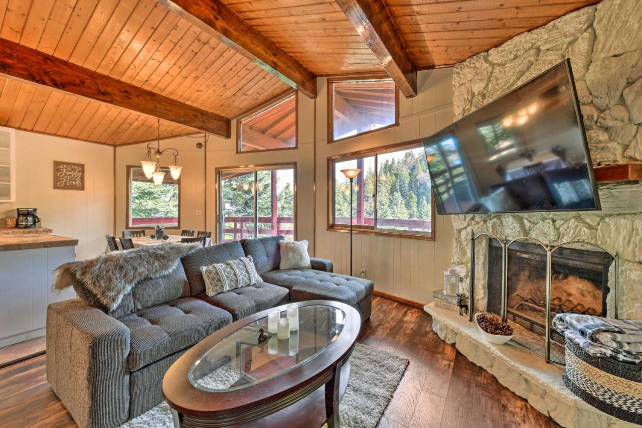 Lake Arrowhead Cabin With Deck And Stunning Mtn Views! سان برناردينو المظهر الخارجي الصورة